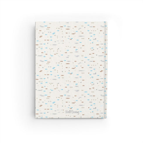 Speckled Yarn Personalized Journal - Blank or Lined - For Knitters - Knitting Project Journal